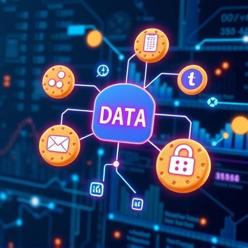 Illustrasjon av dataoverføring med informasjonskapsler