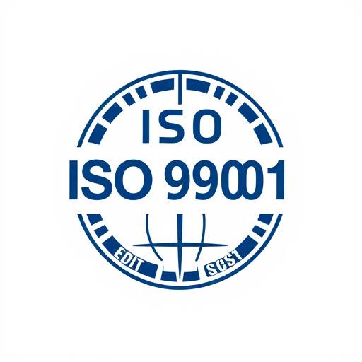 Logo for ISO 9001 sertifisering